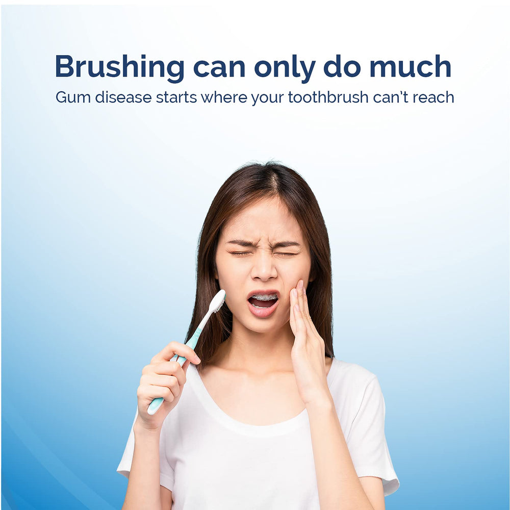 Floss threader designed for braces and dental care