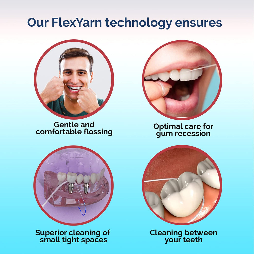 Spongy proxy brush offering thicker coverage for cleaning between teeth