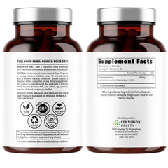 Capsules lined up to highlight daily dosage