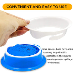 PukeBag Vomit Bag portable design fits cars and taxis for quick access.