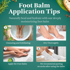 Pumice Valley Foot Balm Cream in daily foot care routine setup.