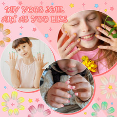 Pumkryth ABS material ensures durable, skin-friendly fake nails.
