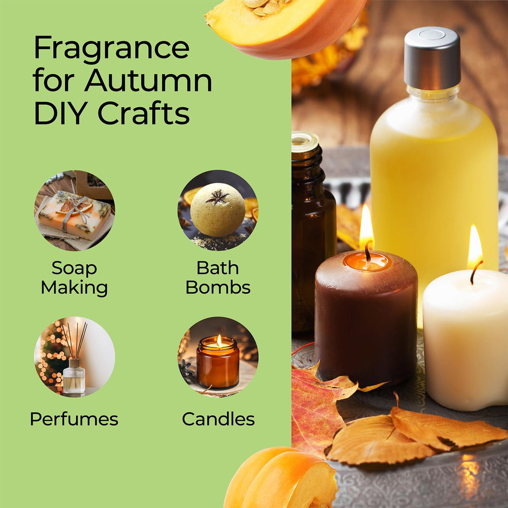 Pumpkin pie fragrance oil for soaps and baths