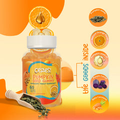 Gluten-free and sugar-free pumpkin seed oil gummies lifestyle