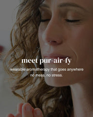 Pur-Air-Fy inhaler worn in the nose for discreet focus