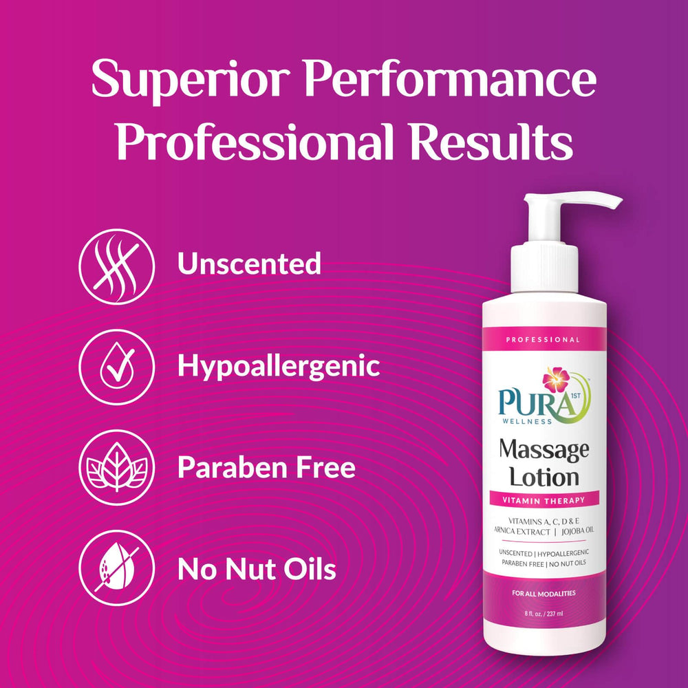PURA 1st Wellness Deep Tissue massage lotion for relief