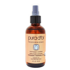 PURA D'OR Organic Tamanu Oil 4oz bottle with dropper