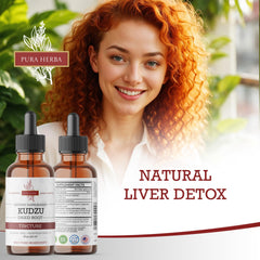 Dropper and bottle showing Kudzu Root Extract