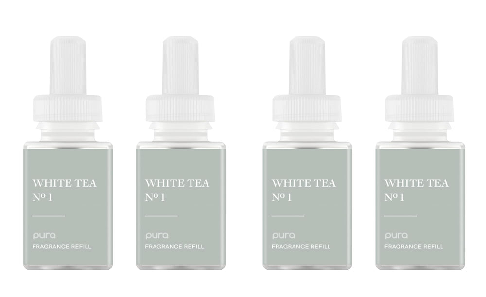 Pura White Tea No.1 fragrance refill 4-pack