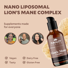 30-day supply Lion's Mane Complex bottle and packaging