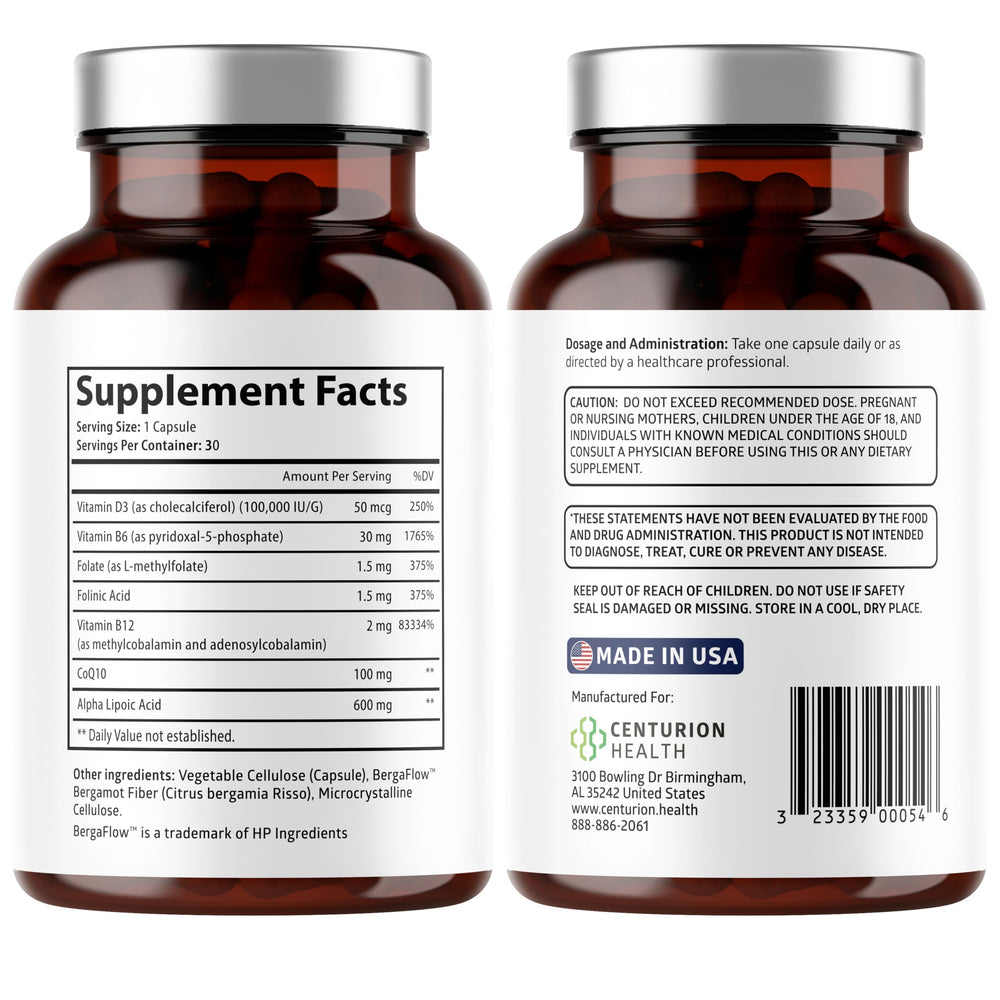 Puralor DN capsules and supplement ingredients