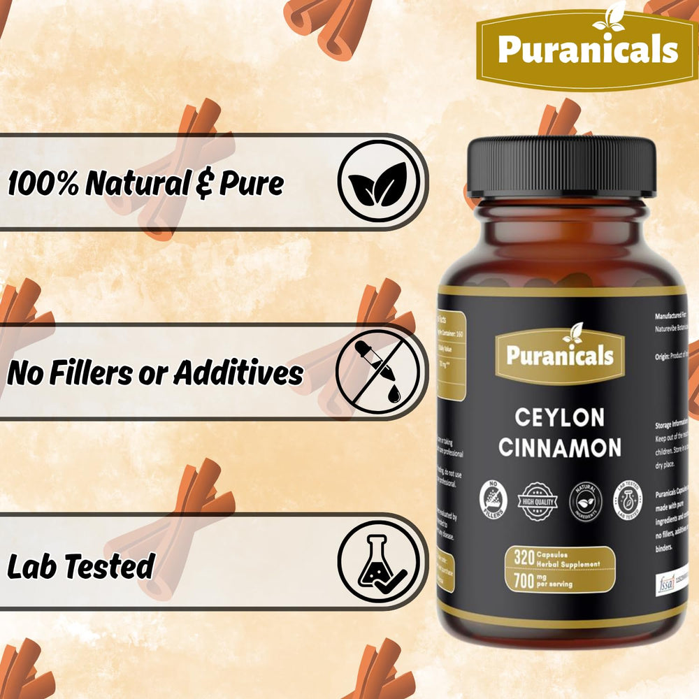 Illustration of health benefits of Ceylon Cinnamon