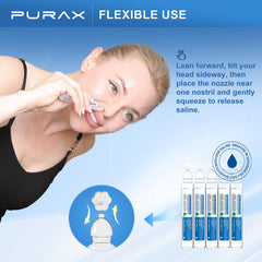 PURAX saline travel pack offers compact, on-the-go care
