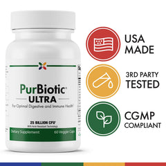 Graphic showing PurBiotic ULTRA immune support benefits