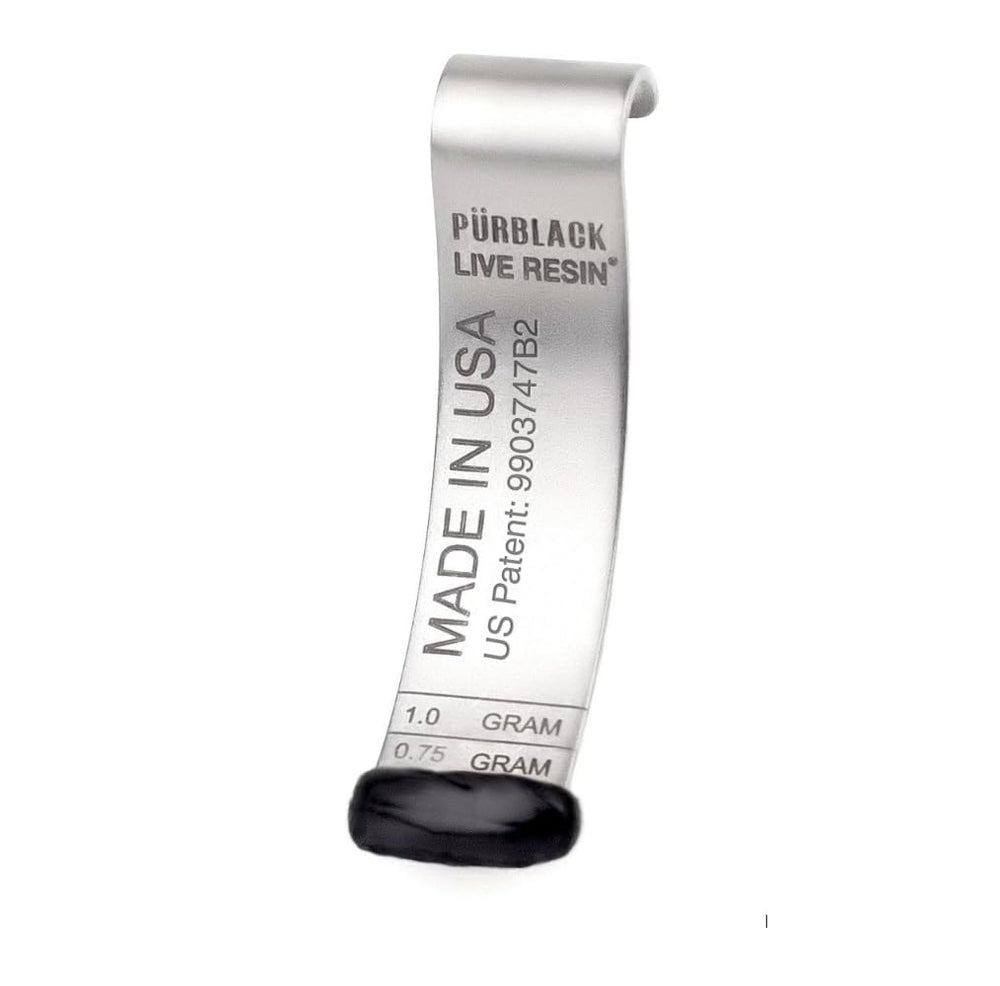Pürscale resin measuring tool for Shilajit with clear quantity markers