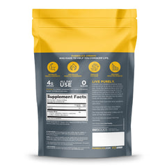 Nutrition facts panel for Purbolics Aminos Sour Rainbow Candy