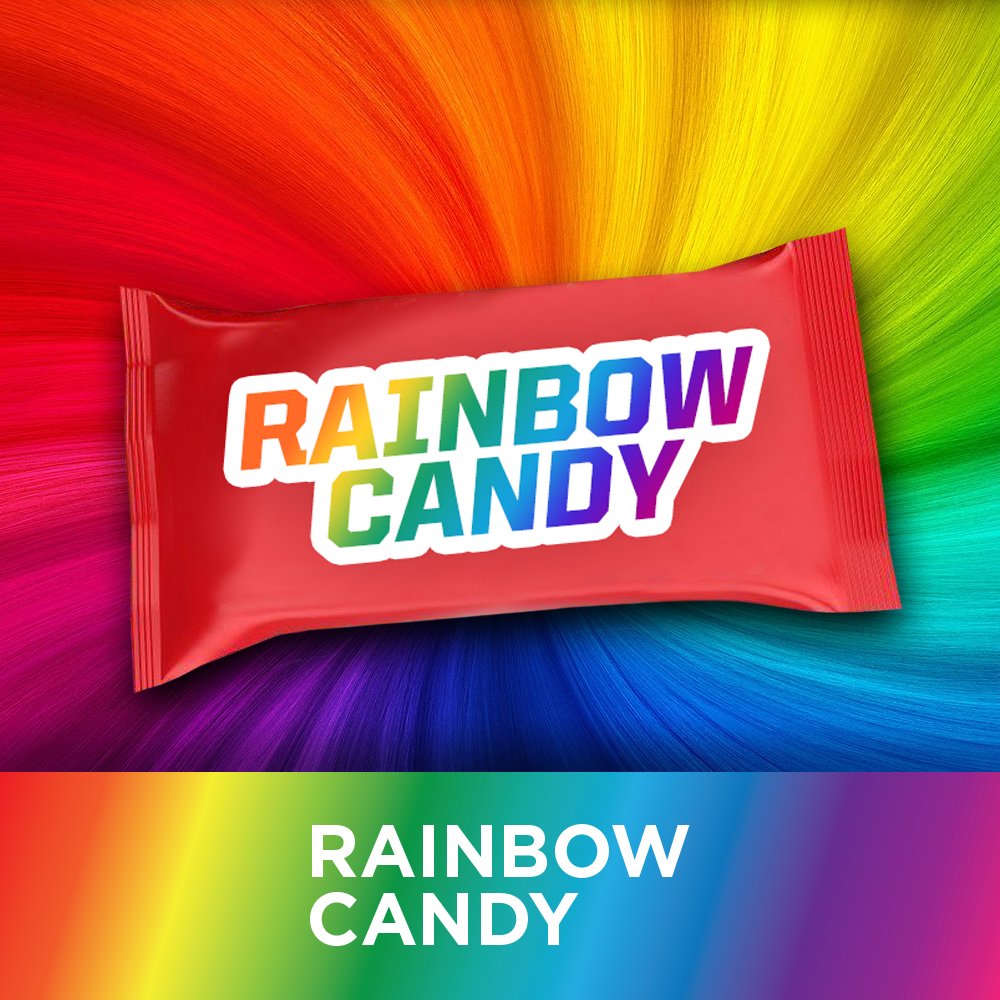 Glass with prepared Purbolics Aminos Rainbow Candy shake