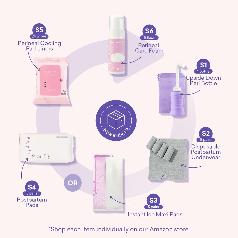 PurComfy disposable postpartum underwear for breathable comfort