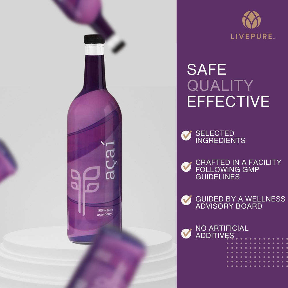 Nutritional emphasis highlighting antioxidants and omega fatty acids