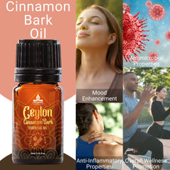 Warm, spicy aroma of cinnamon bark essential oil