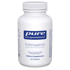 Bottle of Pure Encapsulations Arabinogalactan 90 capsules
