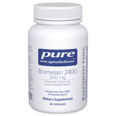 Bottle of Pure Encapsulations Bromelain 2400 500 mg