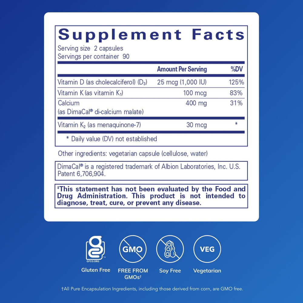 Calcium K/D supports vascular health and calcium metabolism in vessels