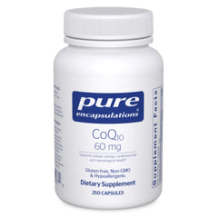 Pure Encapsulations CoQ10 60 mg bottle - main product image