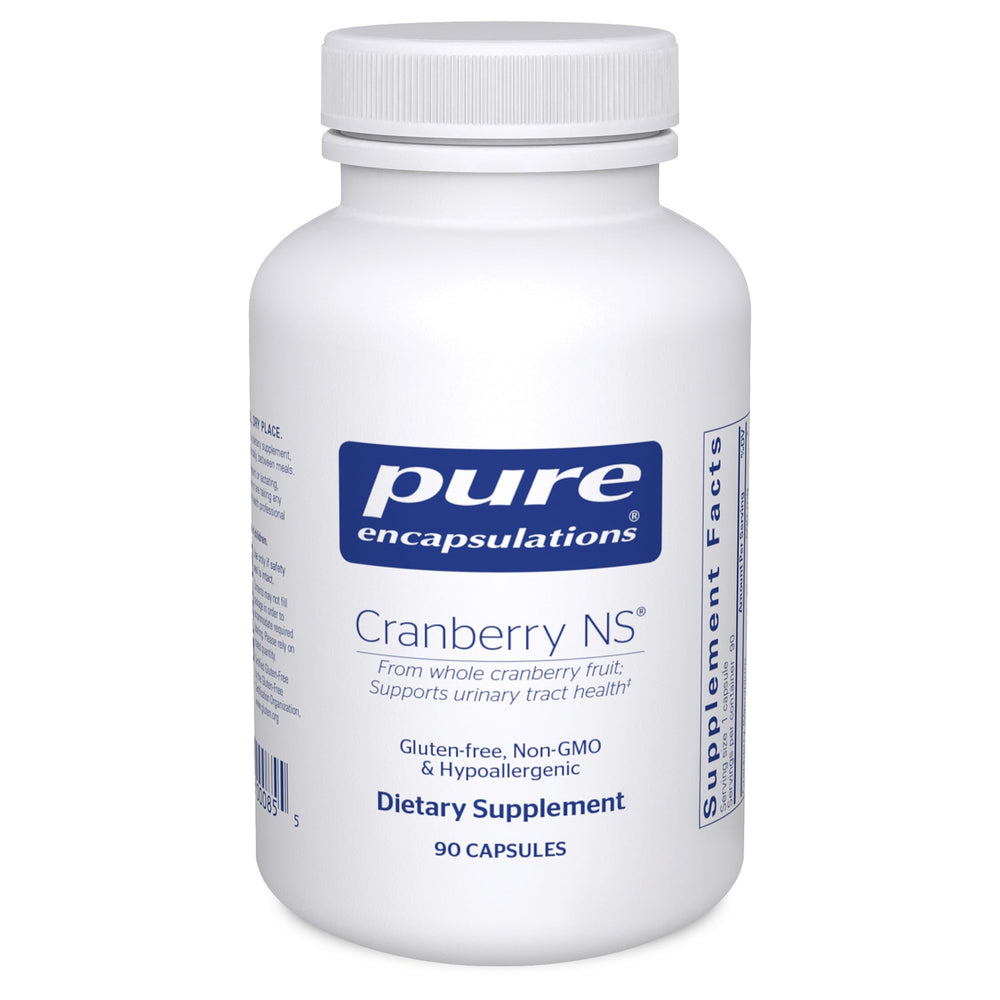 Bottle of Pure Encapsulations Cranberry NS 90 capsules