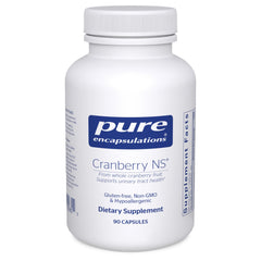 Bottle of Pure Encapsulations Cranberry NS 90 capsules