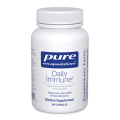 Bottle of Pure Encapsulations Daily Immune 60 capsules