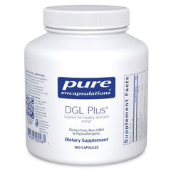 Pure Encapsulations DGL Plus bottle – 180 capsules