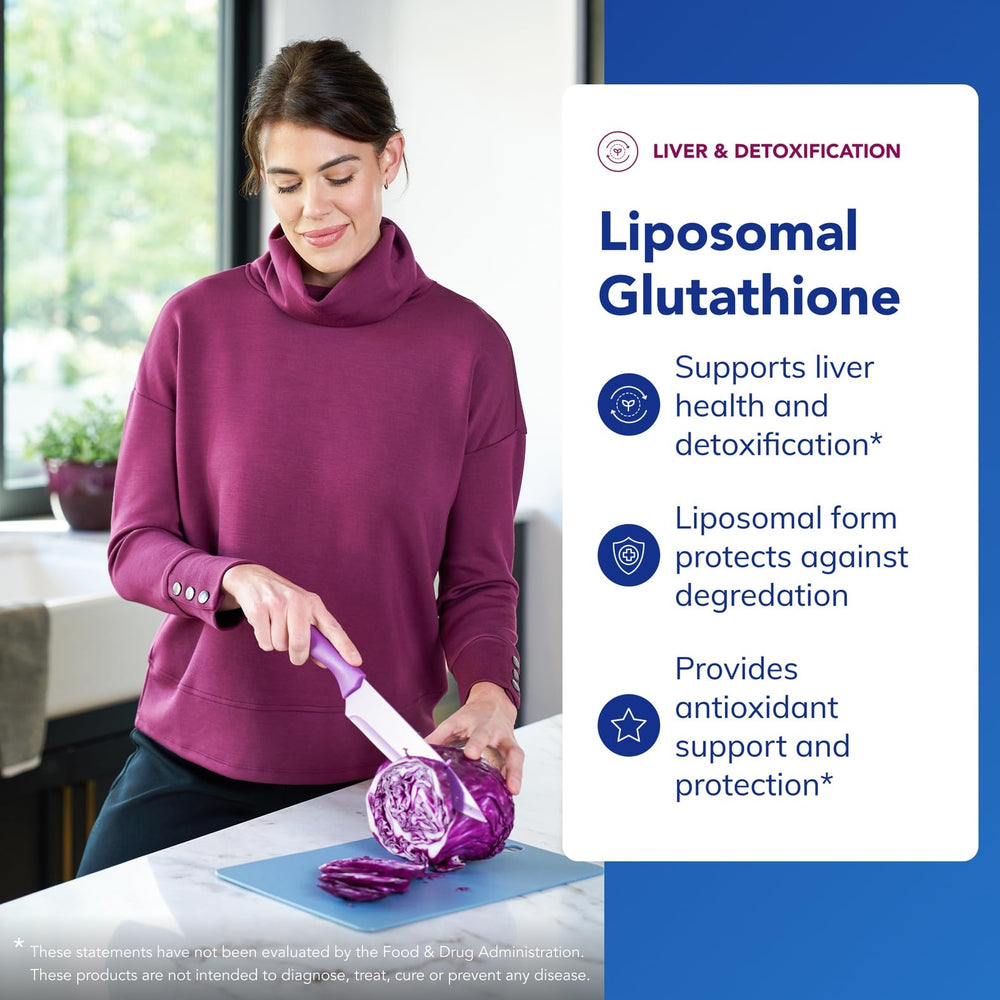 Dosage instructions for Liposomal Glutathione softgels
