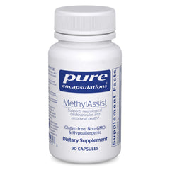 Pure Encapsulations MethylAssist 90's bottle on white background