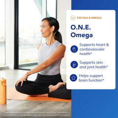 Closeup of the O.N.E. Omega label highlighting supercritical CO2 extraction purity