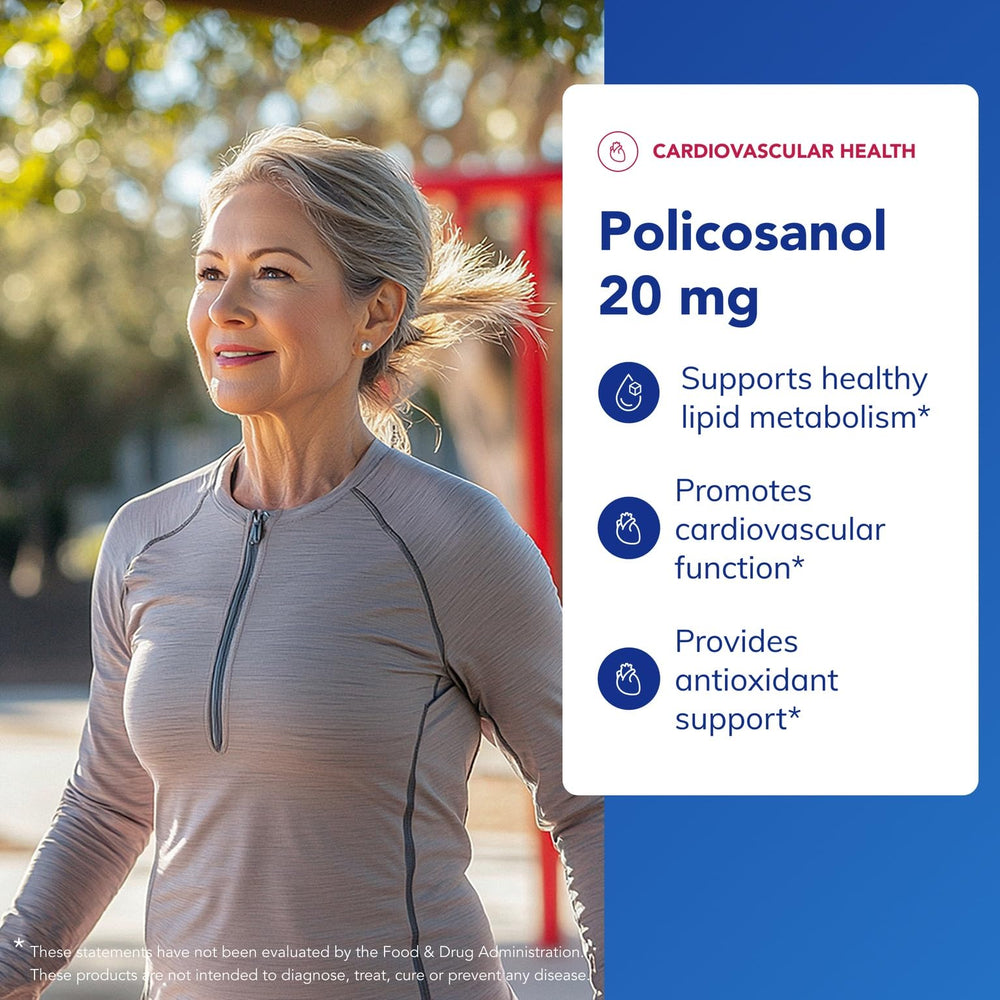 Policosanol 20 mg supplement facts panel