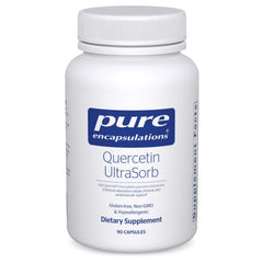 Bottle of Pure Encapsulations Quercetin UltraSorb 90 capsules