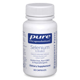 Pure Encapsulations Selenium Citrate bottle with capsules