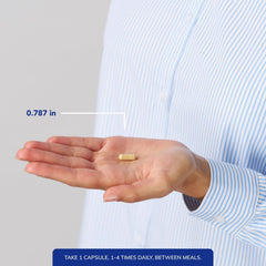 Supplement facts panel on bottle