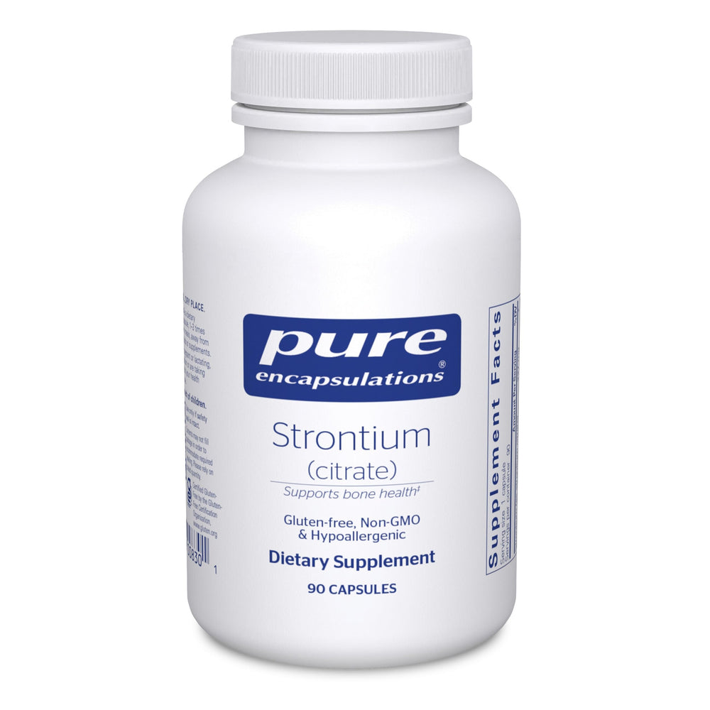 Pure Encapsulations Strontium (Citrate) 90 capsules bottle