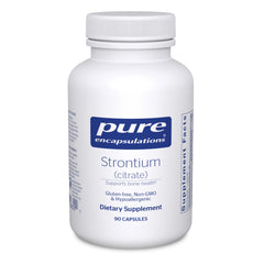 Pure Encapsulations Strontium (Citrate) 90 capsules bottle
