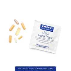 Daily multivitamin packet from Ultra Pure Pack (7 capsules)