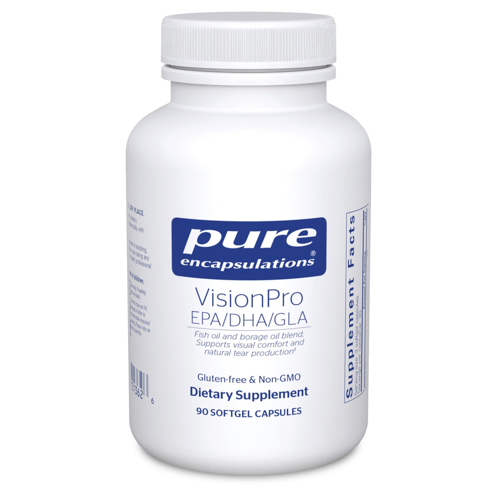 VisionPro EPA/DHA/GLA bottle and label