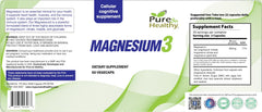 Illustration of the three magnesium forms—glycinate, malate, and citrate—for muscle, nerve, and energy support