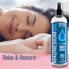 Close-up of spray nozzle on Pure Magnesium Oil Spray