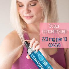 Label shows 100% natural magnesium oil