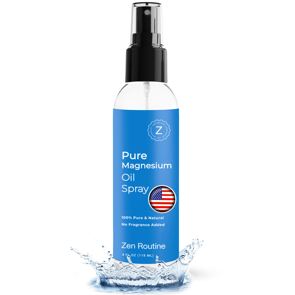 Pure Magnesium Oil Spray 4oz – front label