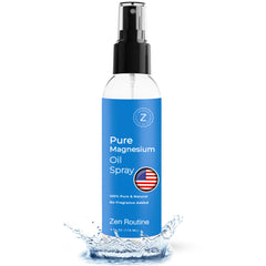 Pure Magnesium Oil Spray 4oz – front label