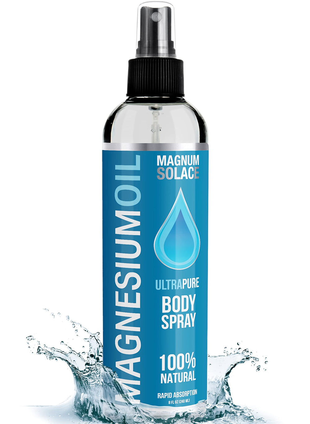 Pure Magnesium Oil Spray bottle 8 oz