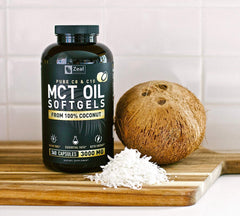 MCT oil capsules ready for keto coffee